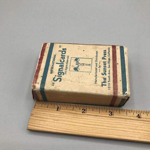 Signal Int’l Merchant Marine Navy Flash Cards - Picture 3 of 8